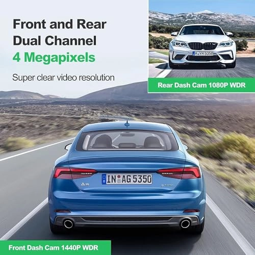 Dual Dash Cam - 2K
