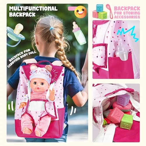 Baby Doll - 14 inch Backpack Carrier