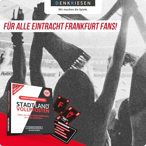 Stadt Land VOLLPFOSTEN: Eintracht Frankfurt Edition - Card Game (German)