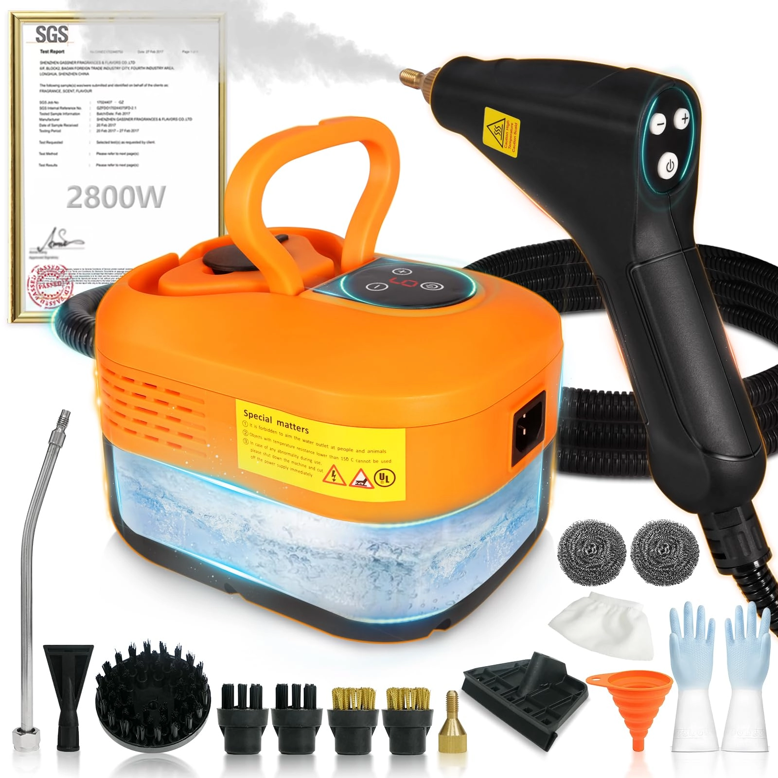 RVGMBO Handheld Steam Cleaner - 4 BAR