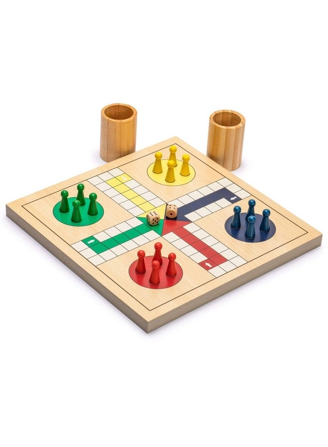 Snakes and Ladders - Wooden Reversible