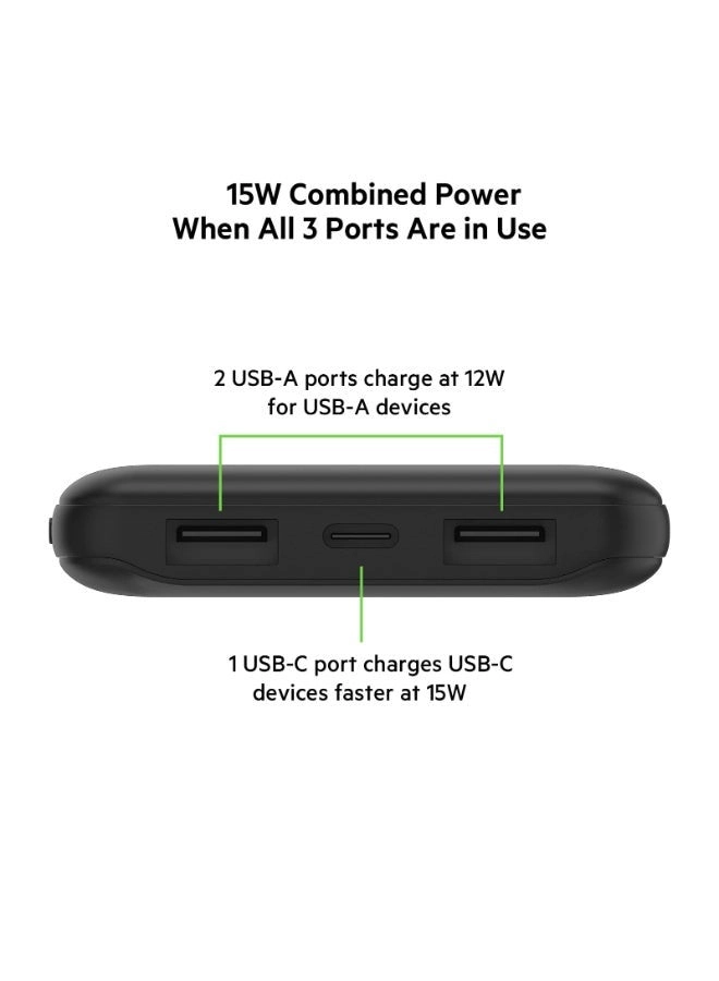 (Renewed) BPB011BTBK - 10,000 mAh 15W