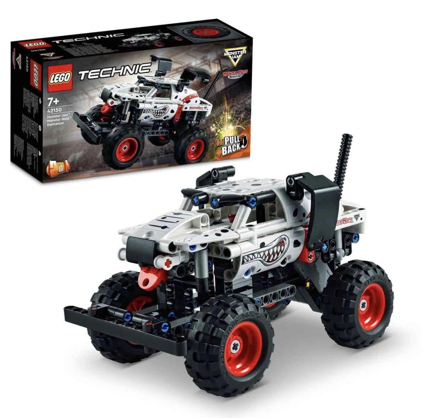 LEGO Technic Monster Jam Monster Mutt Dalmatian (42150) - 2in1 Pull Back