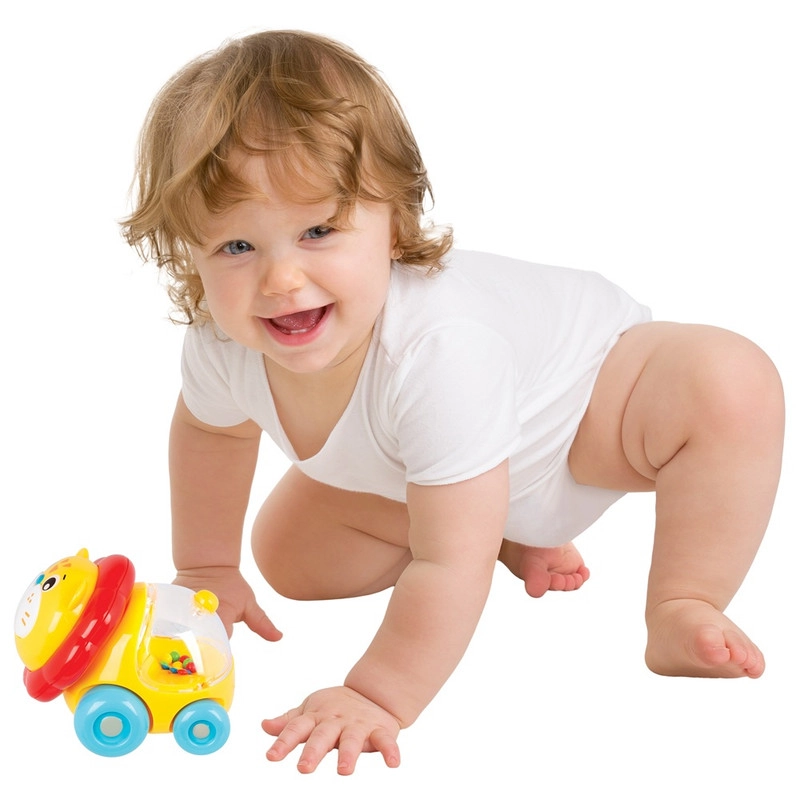Rattle Racer Roary Lion - Suitable for 9 months & above ABS, PE, Iron 1