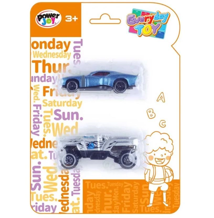 Everyday Toy Alloy Car - 1:64 2pcs