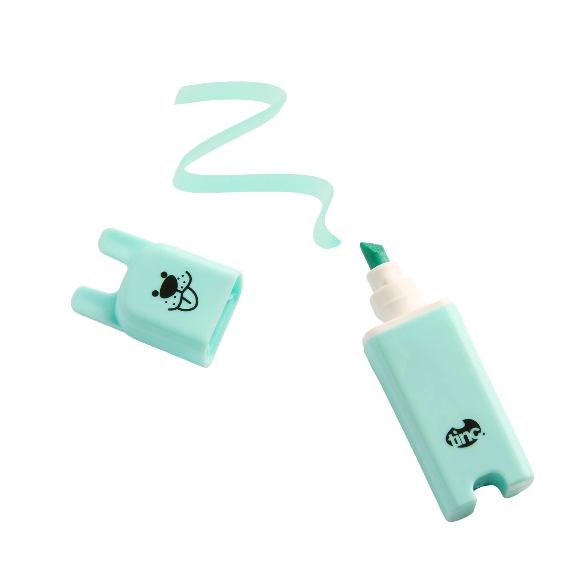 Animal Character Highlighter Pens - Multicolour Chisel