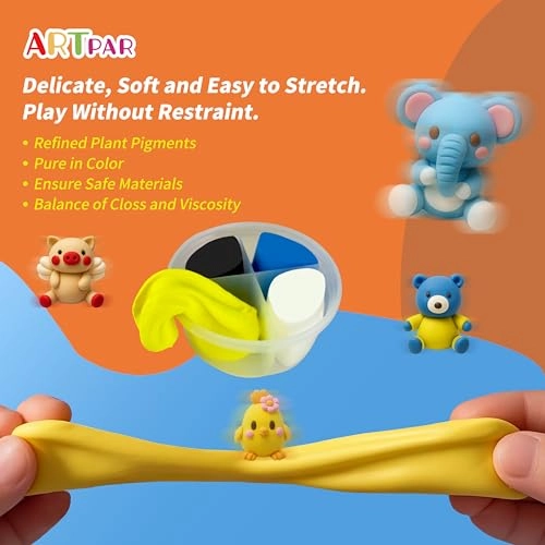 Clay Kits - Air Dry Clay 12pcs.
