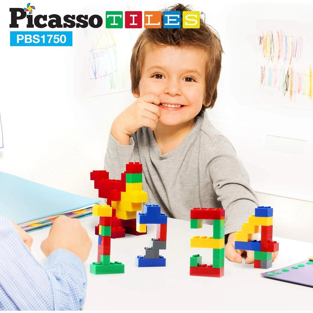 Building Block Tiles - 1750pcs