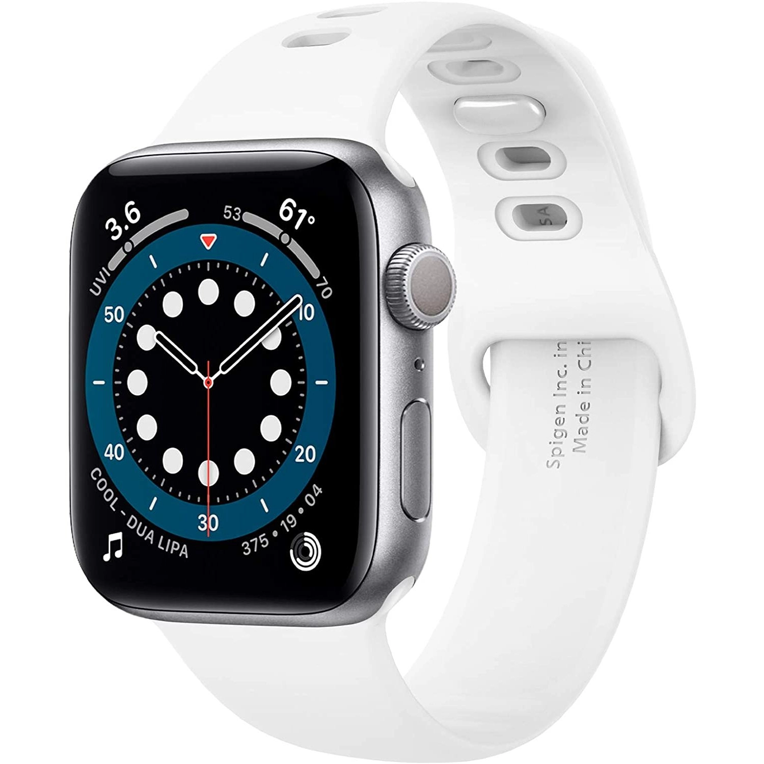 Spigen Silicone Fit Watch Band for Apple Watch - 44mm