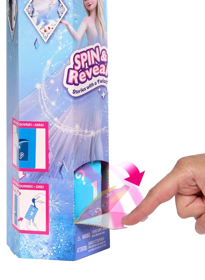 Elsa Fashion Doll - Frozen Spin & Reveal 11 Surprises
