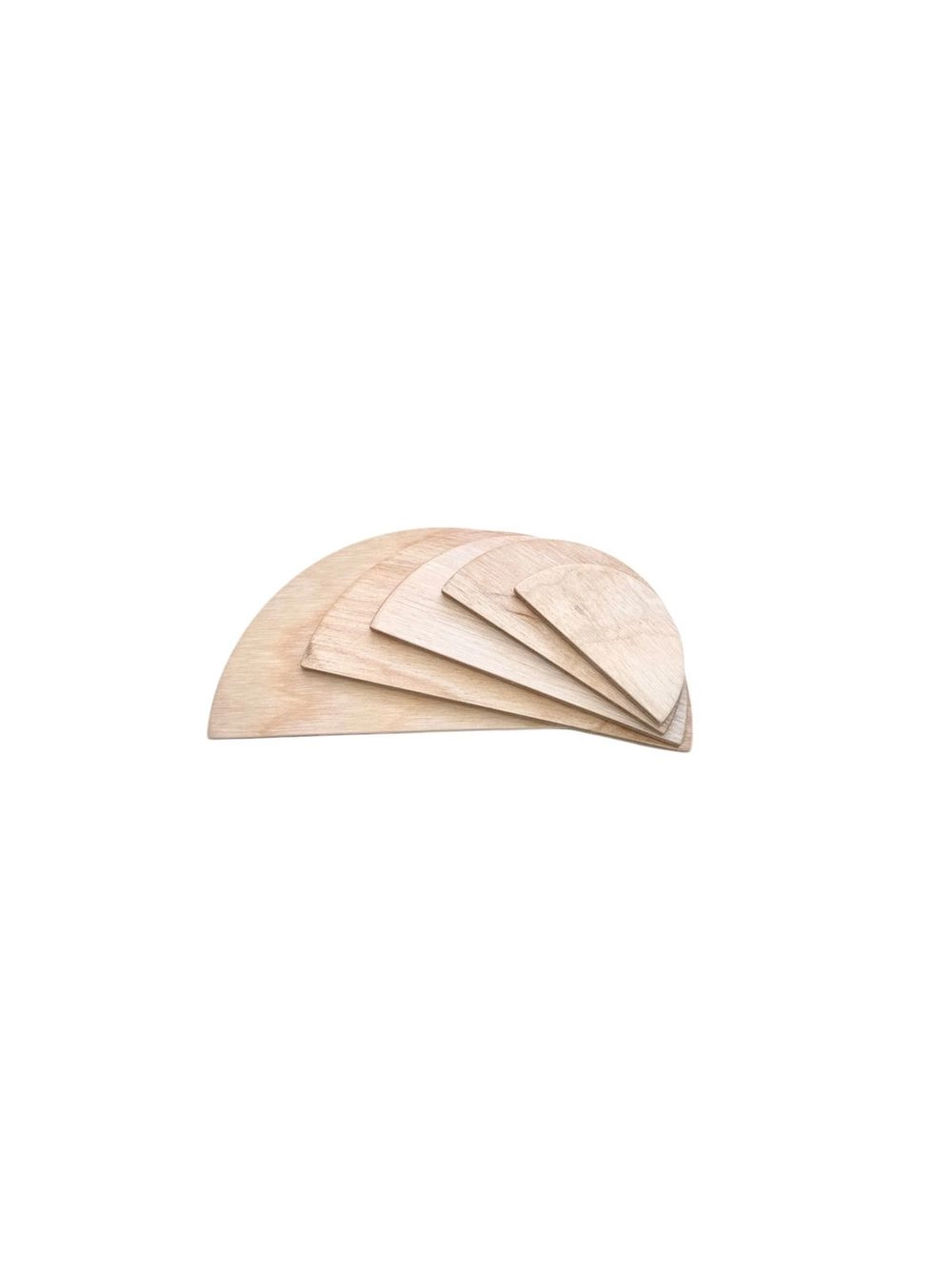 Wooden Grading Semicircles - Suitable for 2 years and above 5 pieces