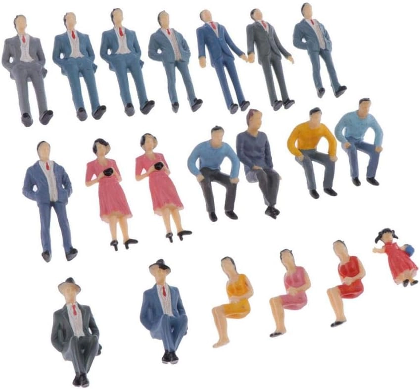 Model People - 20pcs 1/30