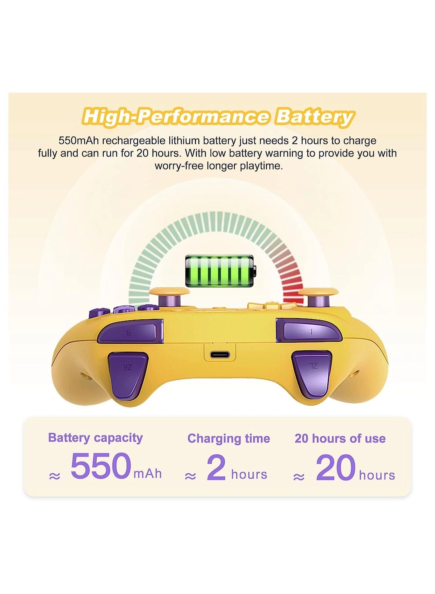 9607X - Yellow Nintendo Switch