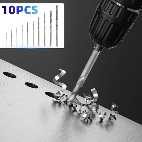 Twist Drill Bits - diamond 10Pcs 0.8 mm 1.0 mm 1.2 mm 1.5 mm 1.8 mm 2.0 mm 2.5 mm 3.0 mm 3.5 mm 4.0 mm