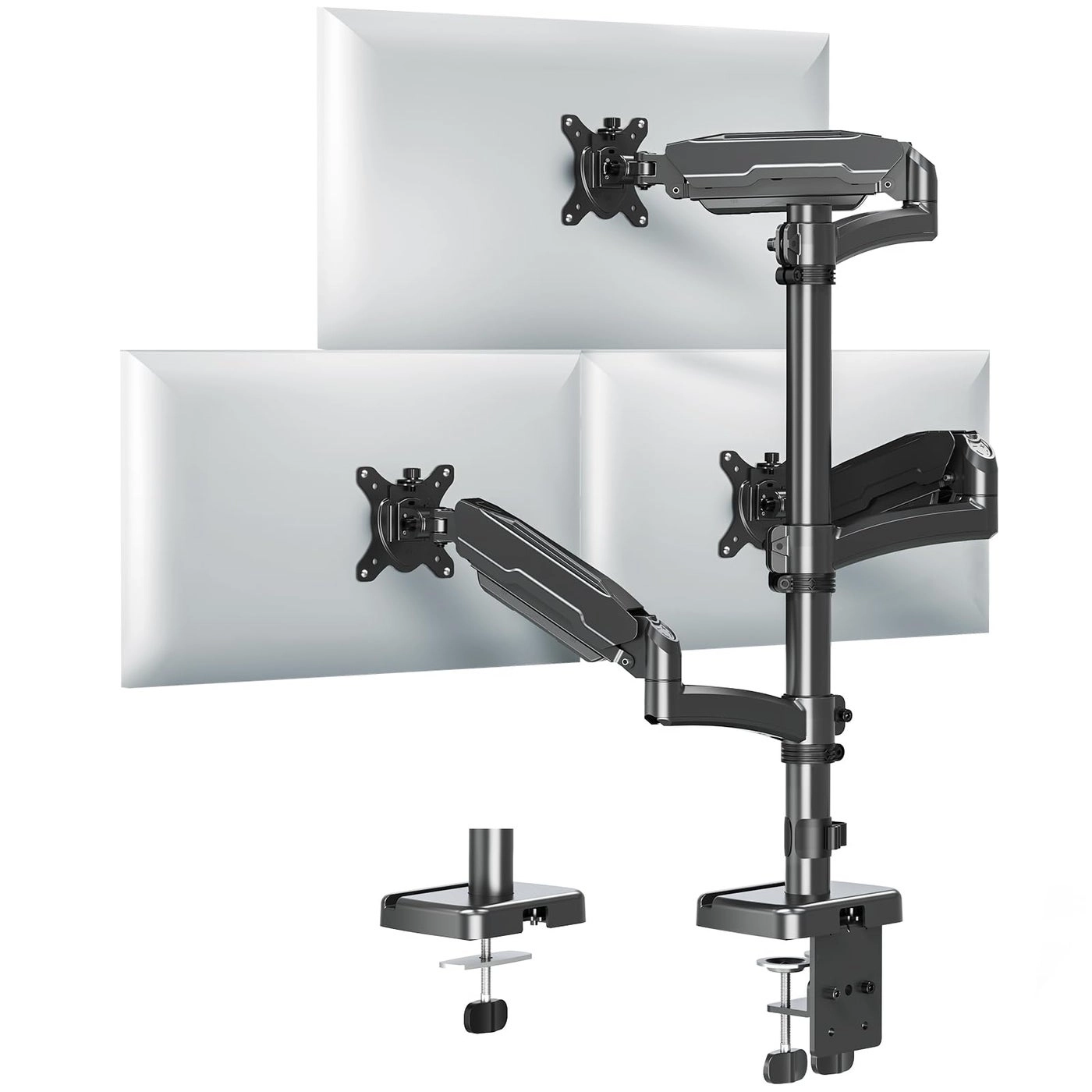Triple Monitor Mount - 3 32 Inch 75x75mm 100x100mm