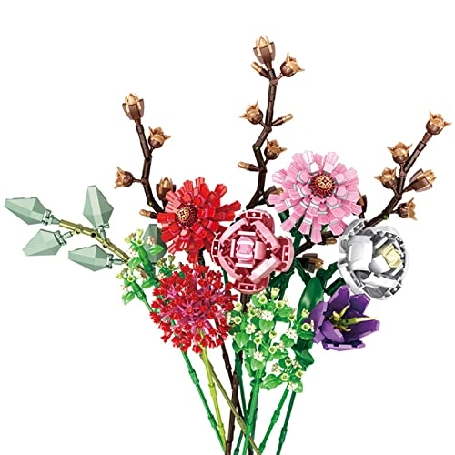 TERRIFI Flower Bouquet Building Kit (TEF-2013) - 12 Flowers STEM