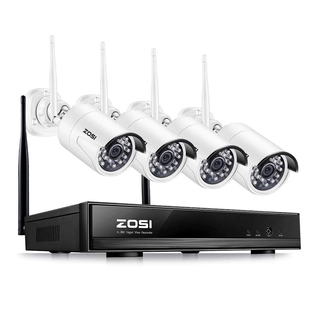 Zosi Technology Co., LTD 1080P Wireless Security Cameras System - 4 4 channels 1080p