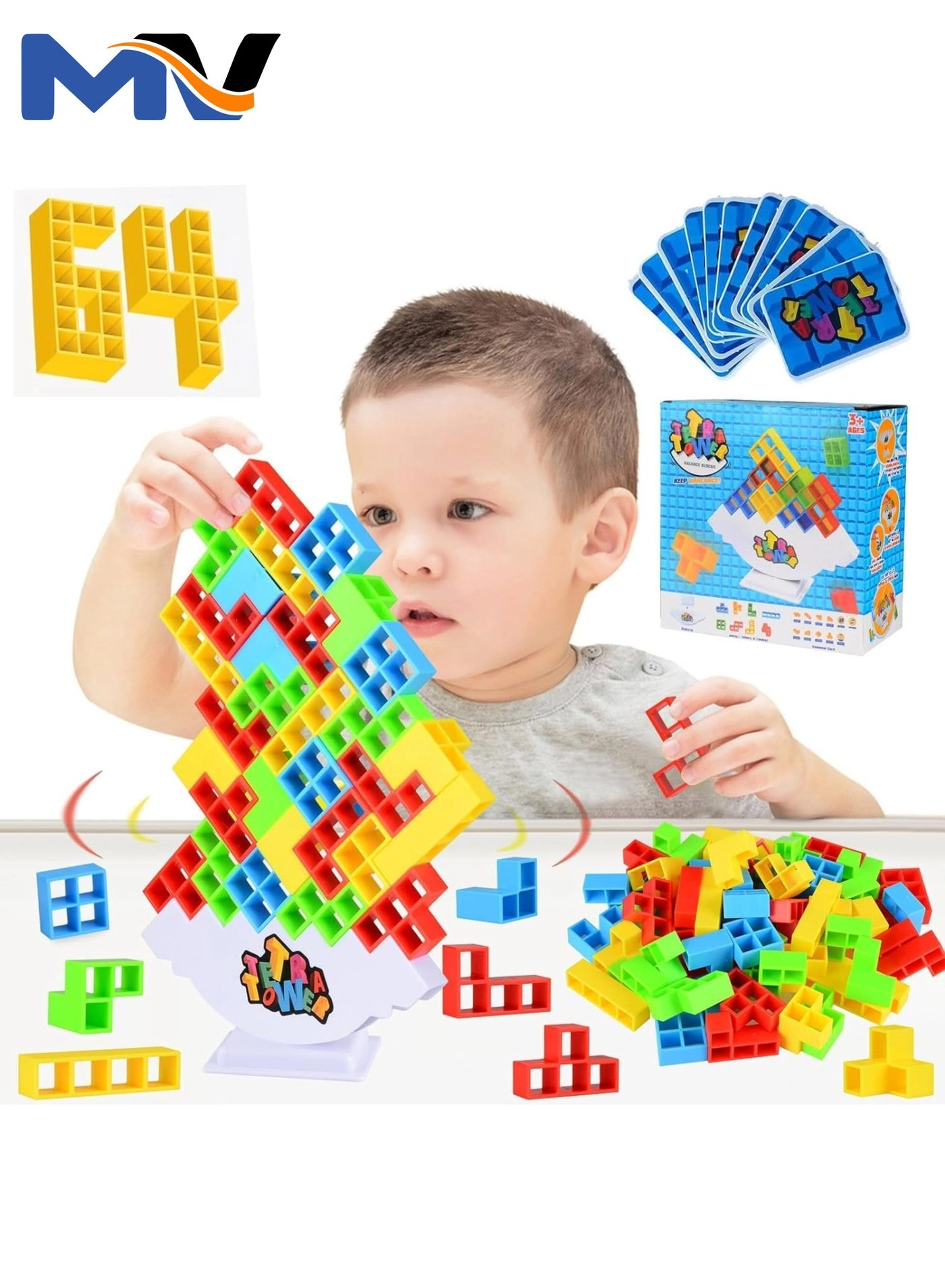 MAGIC VAULT Tetra Tower - 64 piece(s)