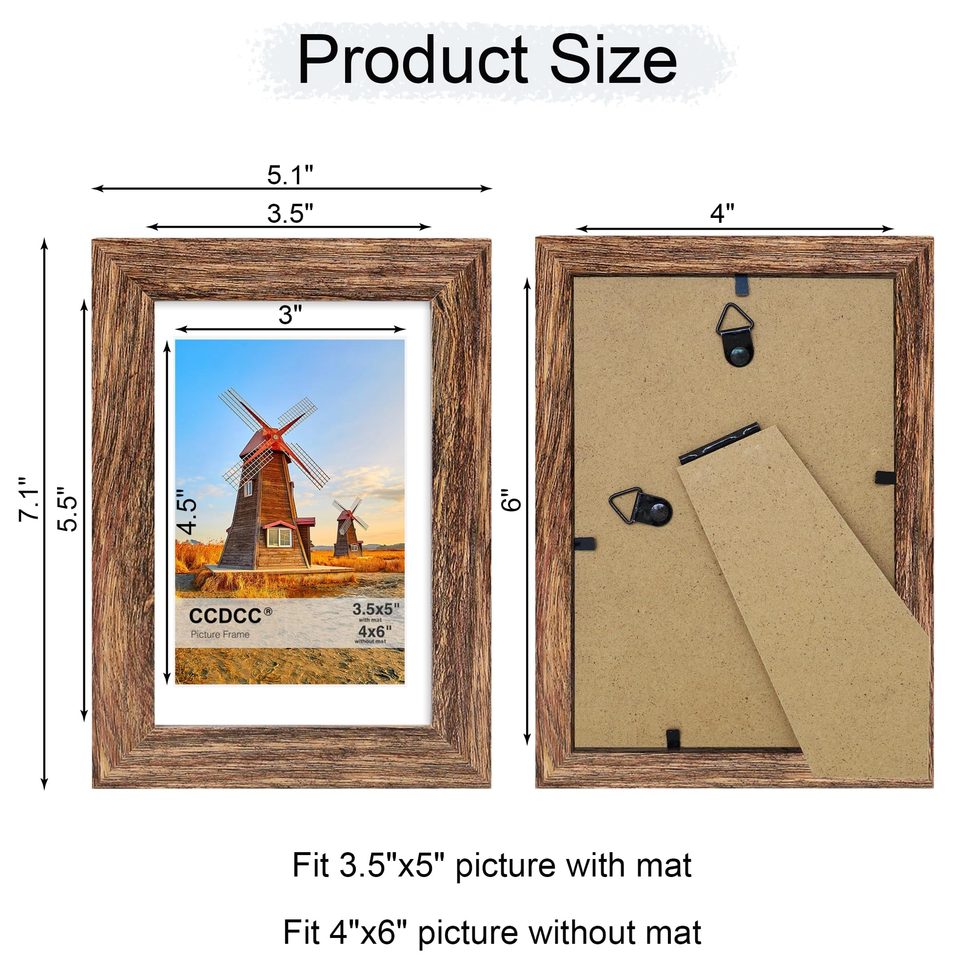 Picture Frame - 4x6 Pack