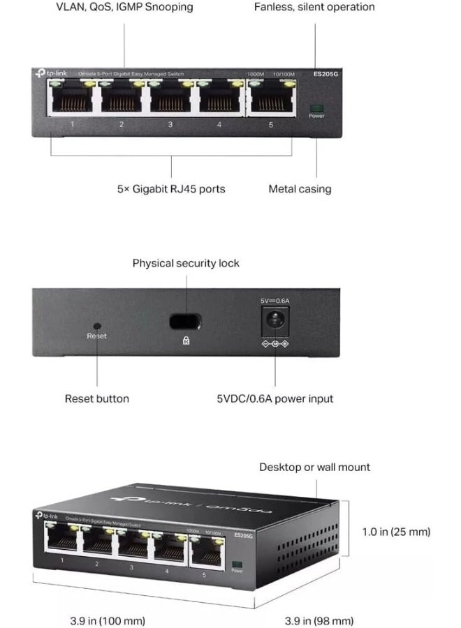 ES205G - 5-ports