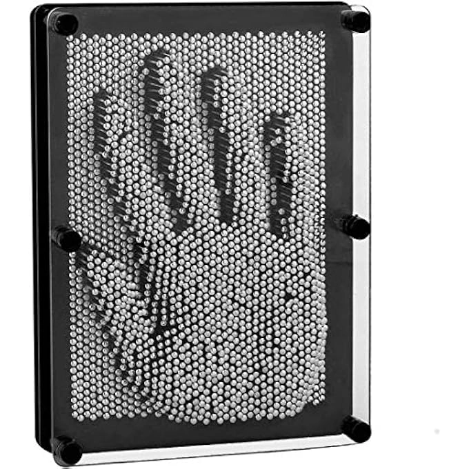 LXS 3D Metal Pin Art Board - 6 x 8 inches
