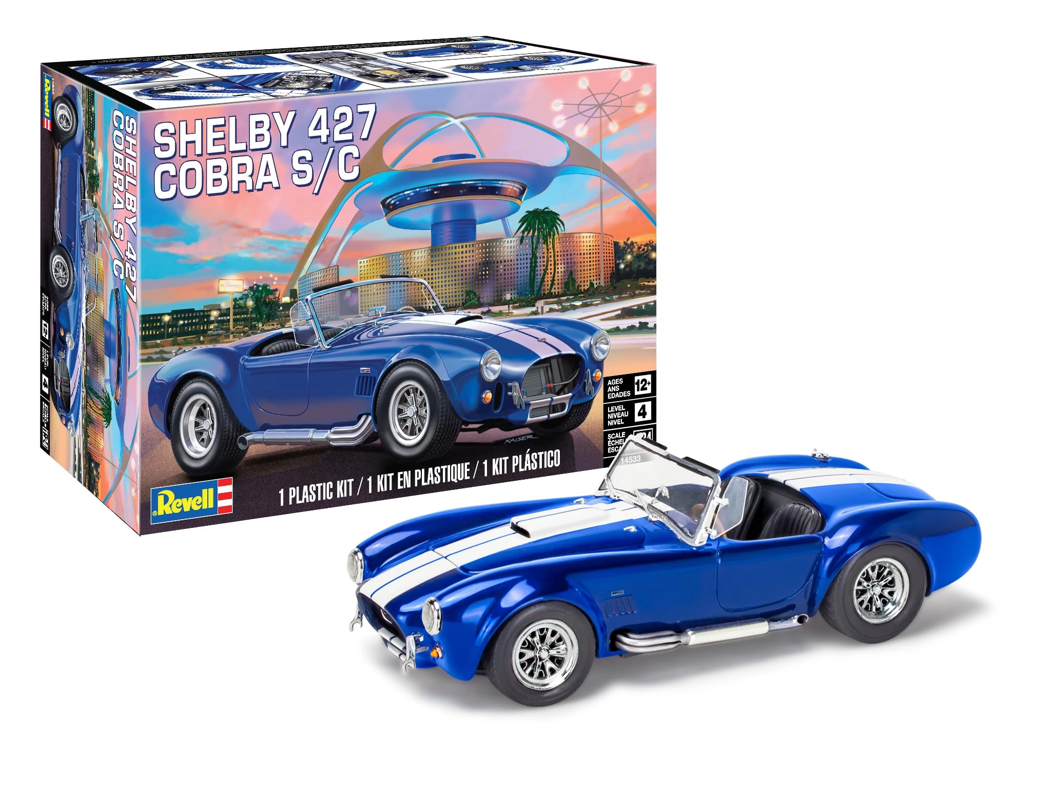 Revell Shelby Cobra 427 S/C Model Kit (14533) - 1:24
