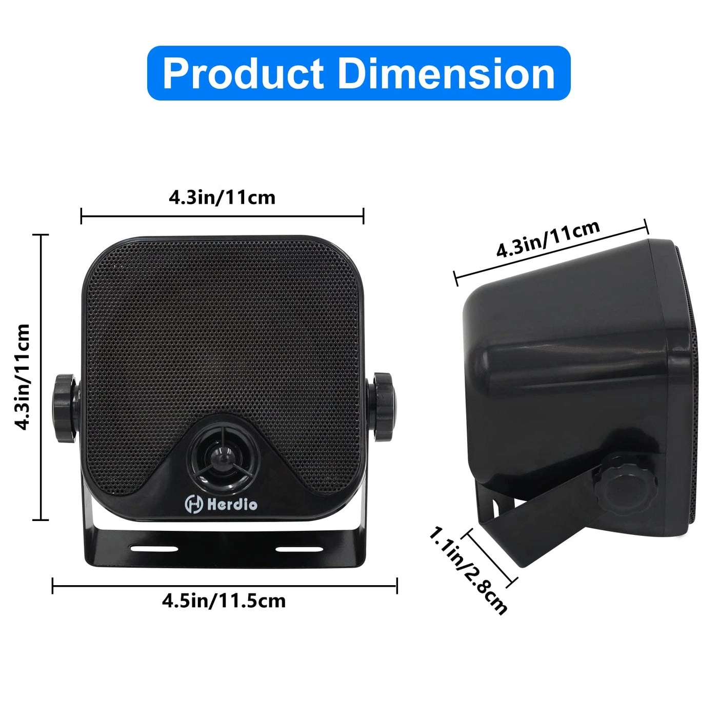 Marine Speakers - 4 Inch 240W