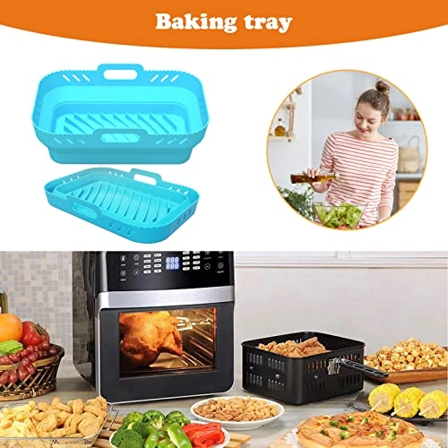 Silicone Air Fryer Tray - 2 piece(s)