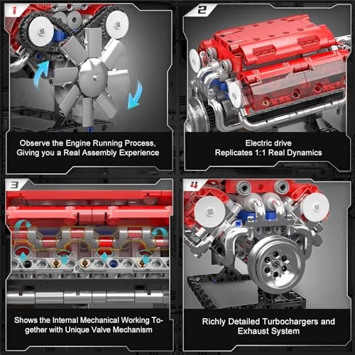 10155 Technik V8 Motor