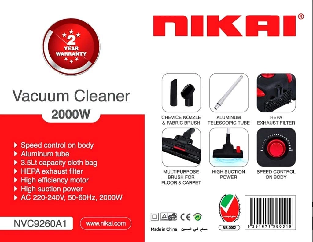 Vacuum Cleaner (NVC9260A1)