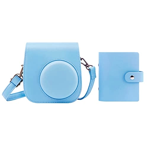 Camera Case - PU Leather Mini 11 + Photo Album - 52 pockets