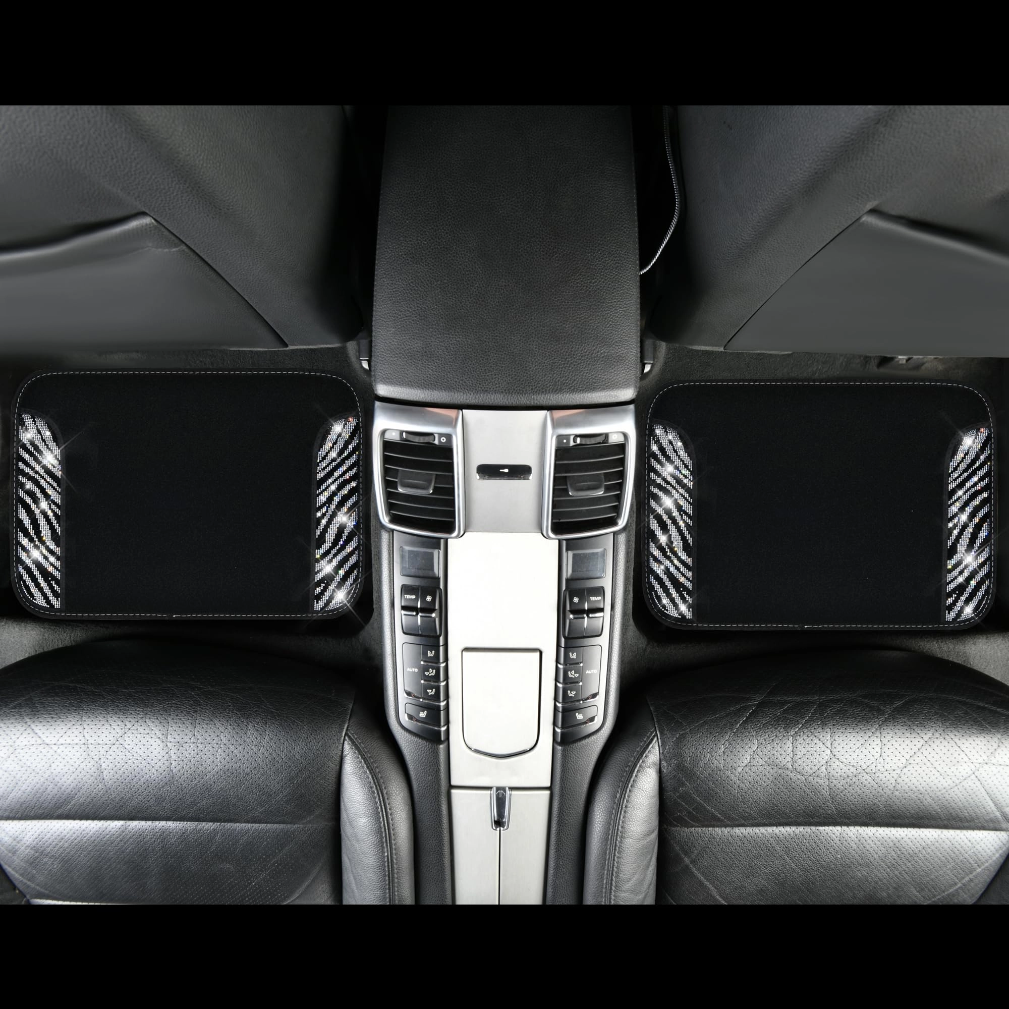 Bling Diamond Car Mats - 4.0 Count Universal Fit