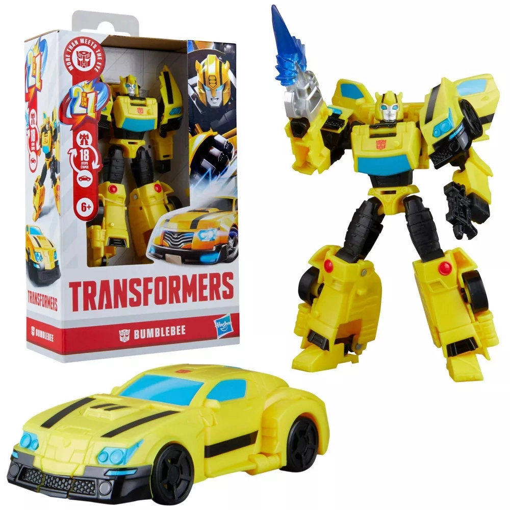 Hasbro Prime Changers Bumblebee - 18 steps Transformers