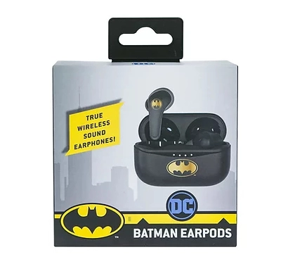 DC Comics Batman Gotham City Kids' On-Ear Wireless Headphones