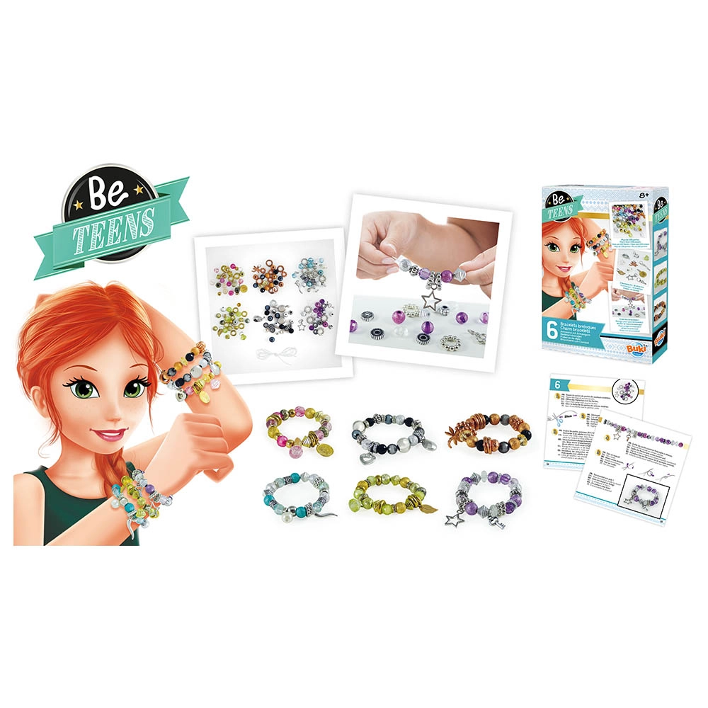 Charm Bracelets Kit - 6 bracelets