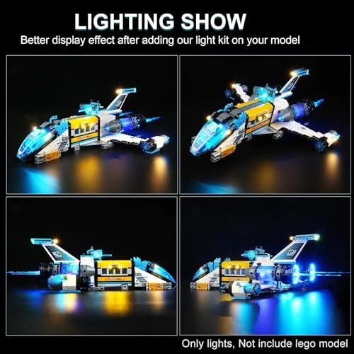 LED Light Kit for LEGO Dreamzzz Mr. Oz Space Bus 71460