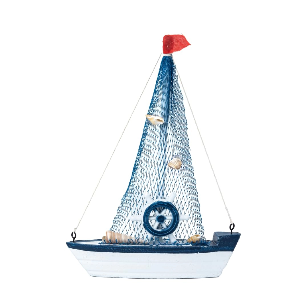 eazywagon Sailboat Model Showpiece - Wood