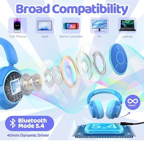 Kids Headphones Wireless Headphone