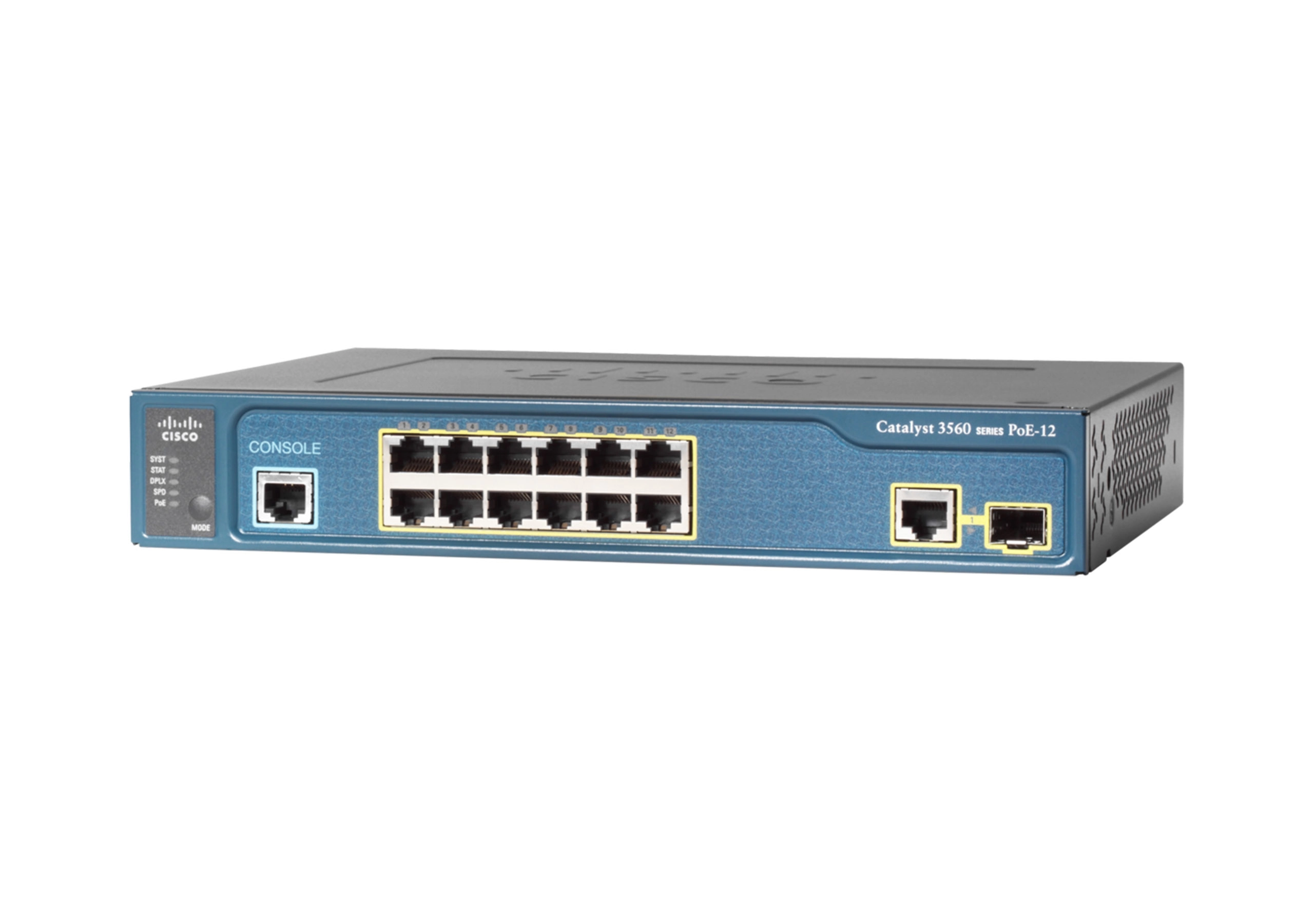 Cisco WS-C3560CX-12PC-S 12-ports
