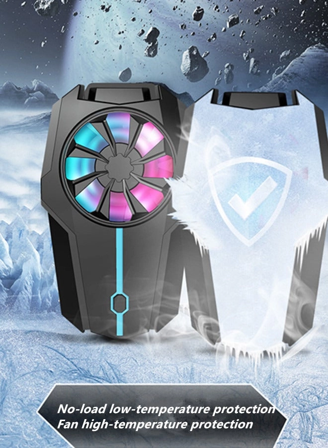 Mobile Phone Cooler - 3 Speeds RGB