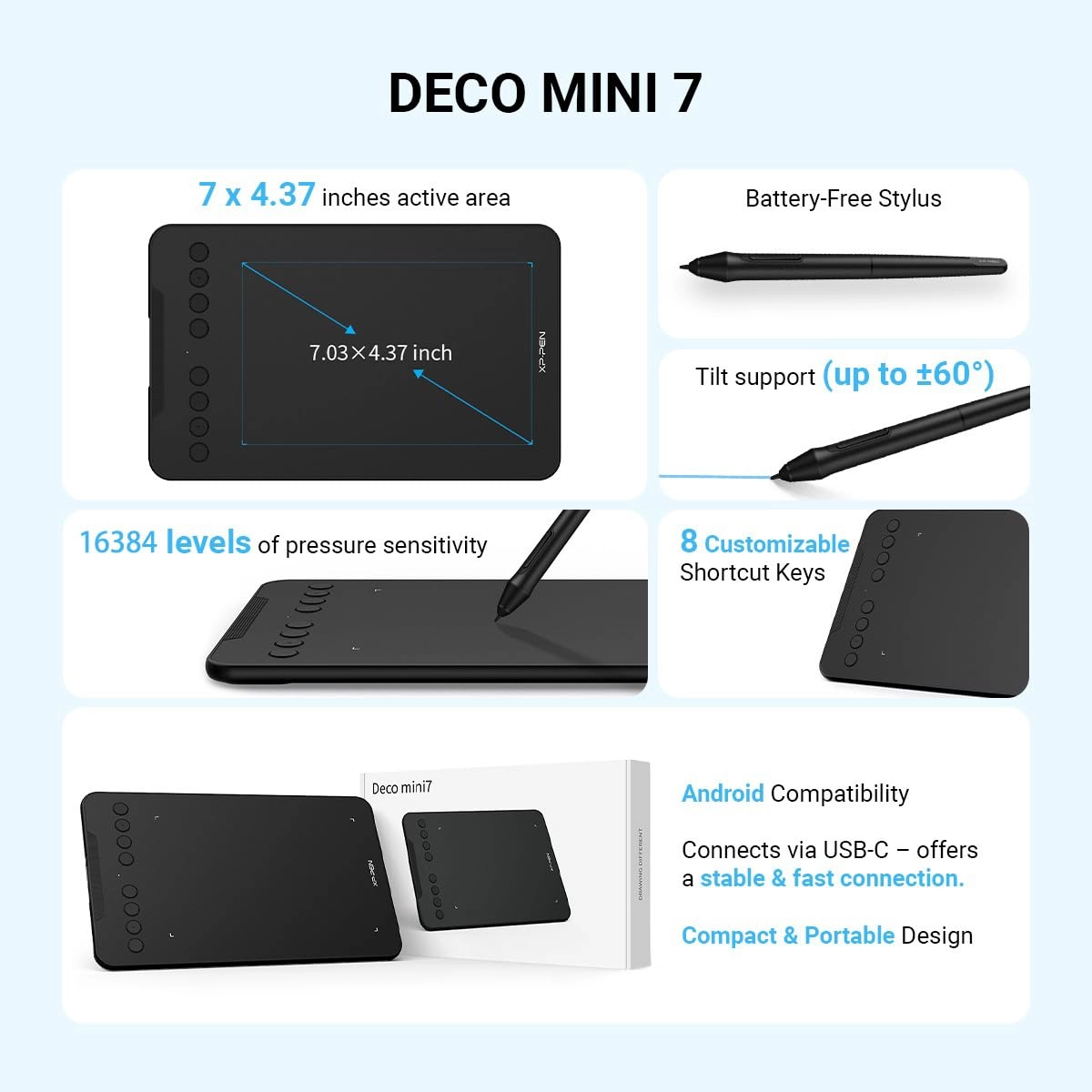 Deco mini7W - 8192 Levels