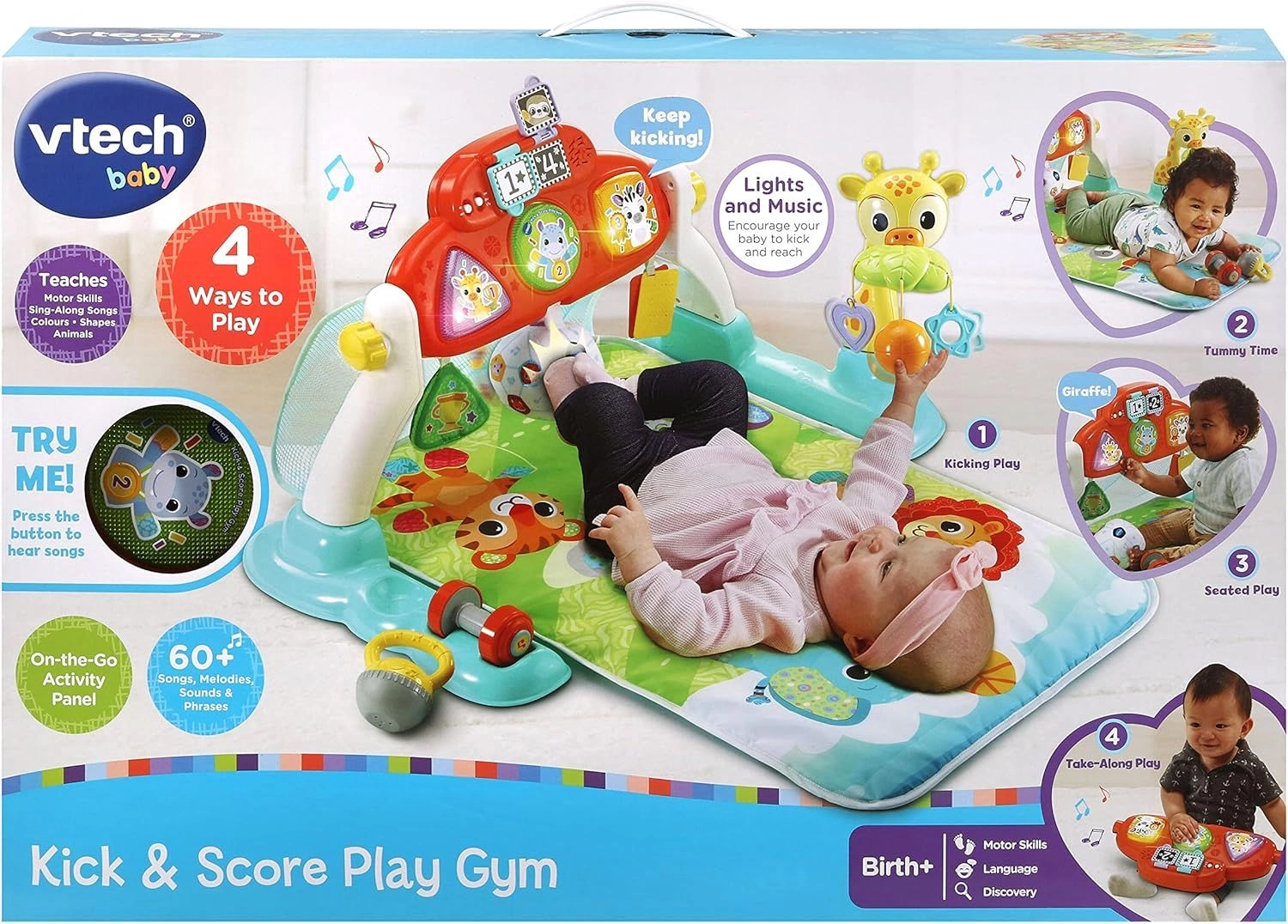 Kick & Score Play Gym - Suitable for 0-2 Years