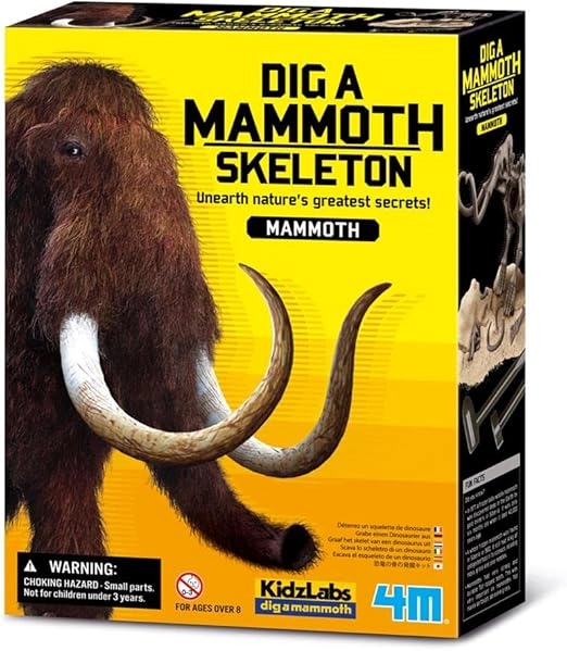 4M Mammoth Skeleton Excavation - Science