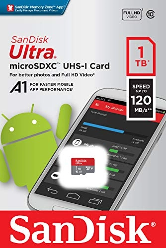 Ultra microSDXC A1 Class 10 1TB