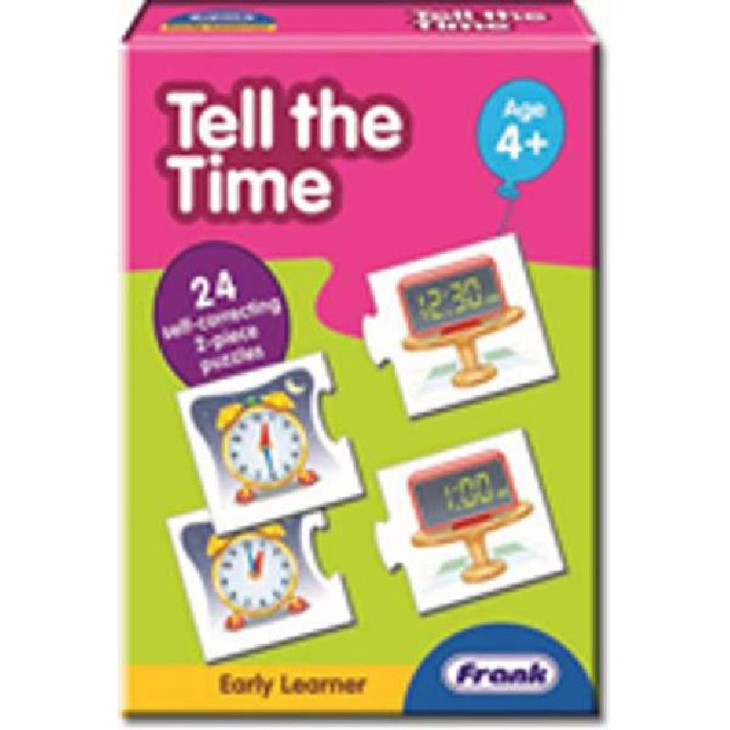 Frank Early Learner Tell The Time - 4 Years and Above 48 Pieces