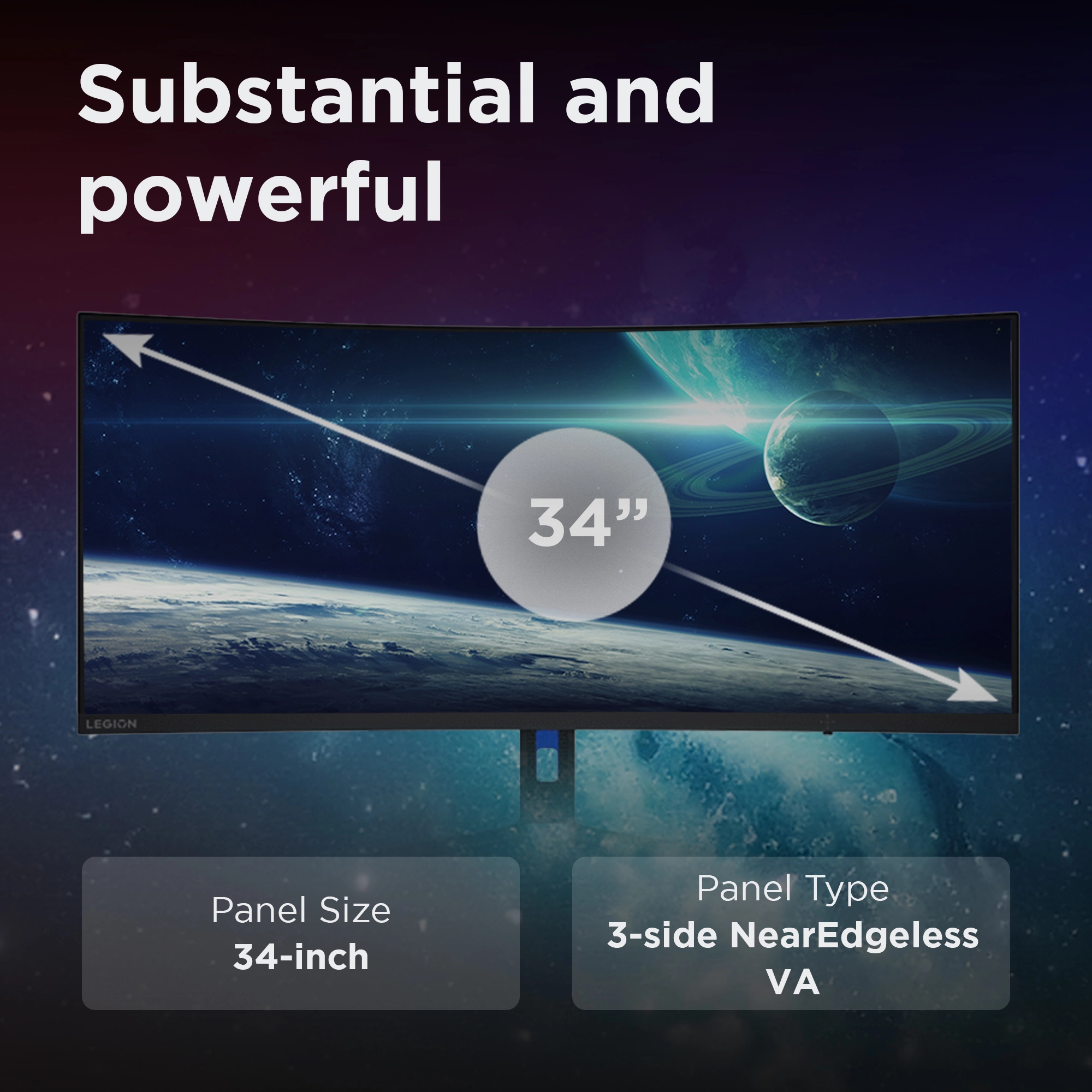 Legion PRO 34WD - 3440 x 1440 34"