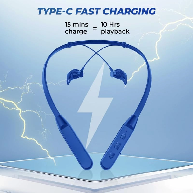 Supreme Bluetooth Neckband Wireless Headphone