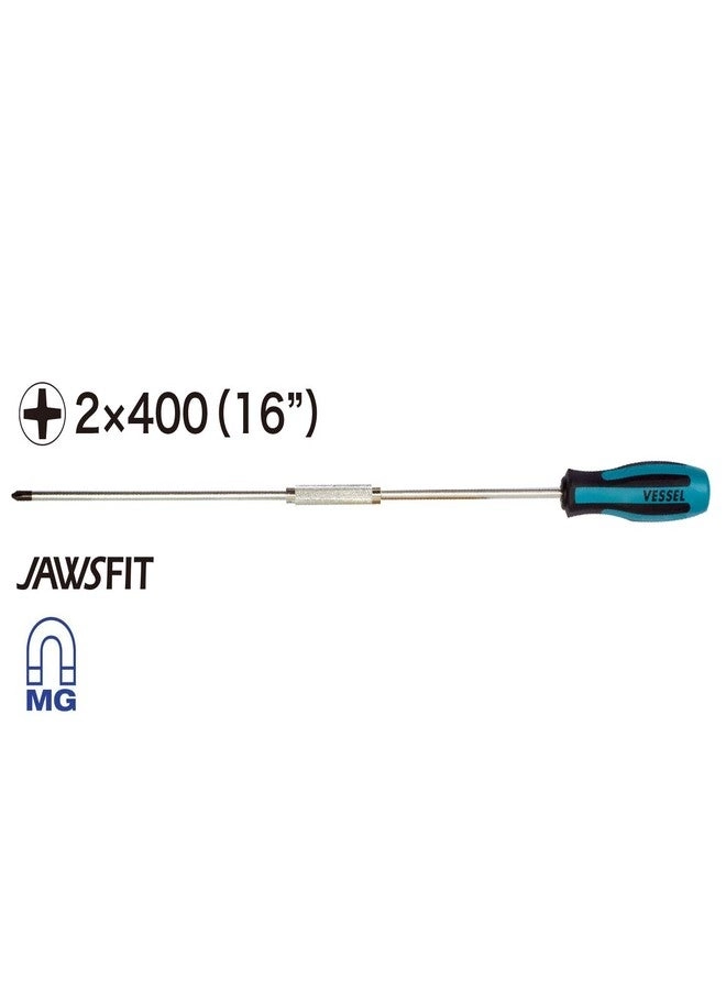 MEGADORA Screwdriver - Extra Long Type 2x400 (16") 900P2400