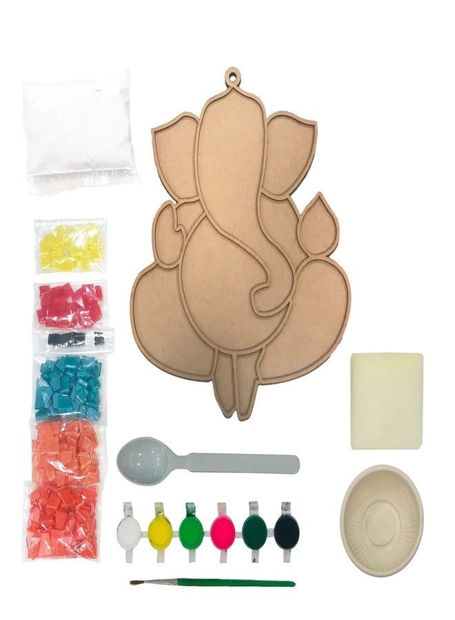 car Glass Mosaic Art and Craft DIY kit