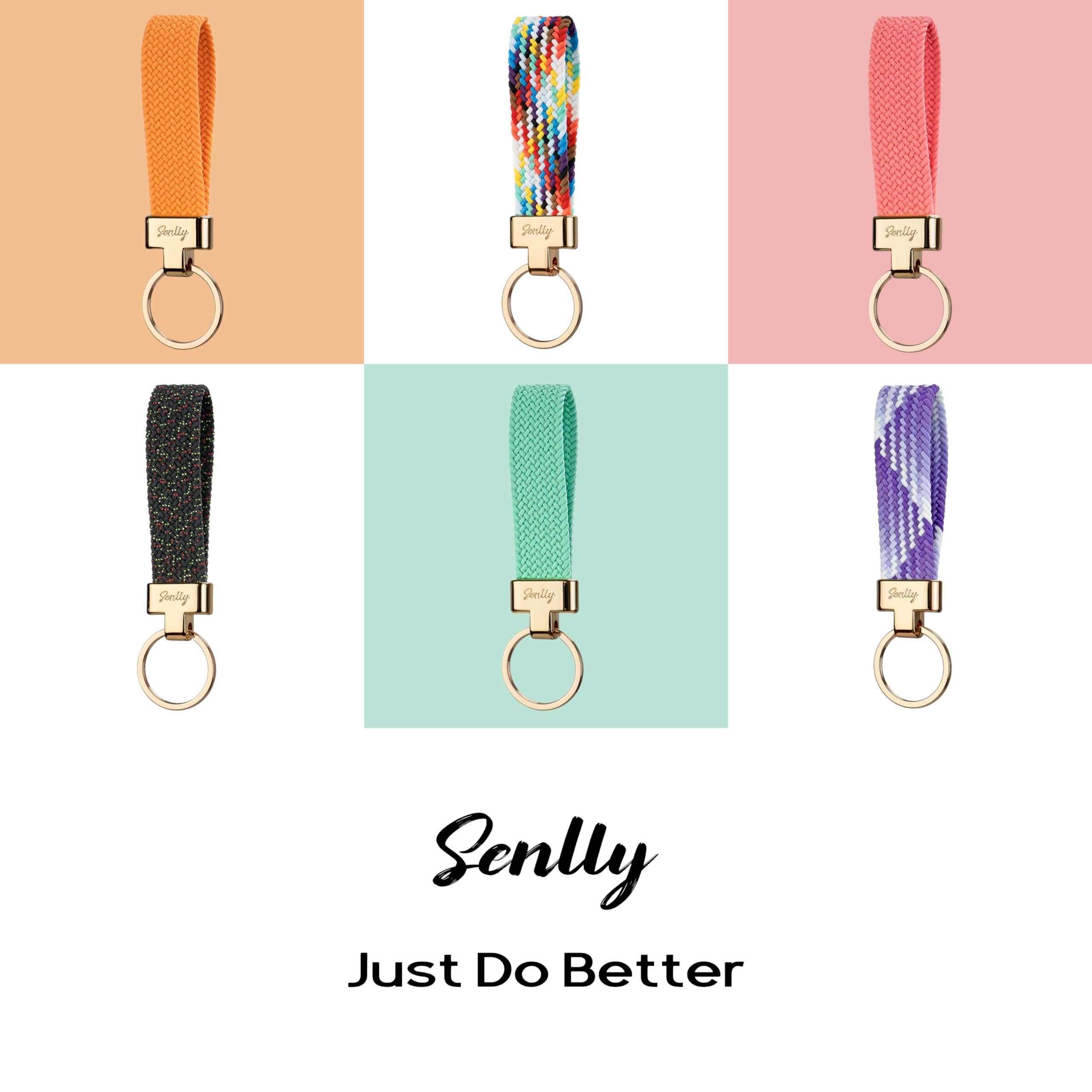 Car Keychain - Stretchy Elastic